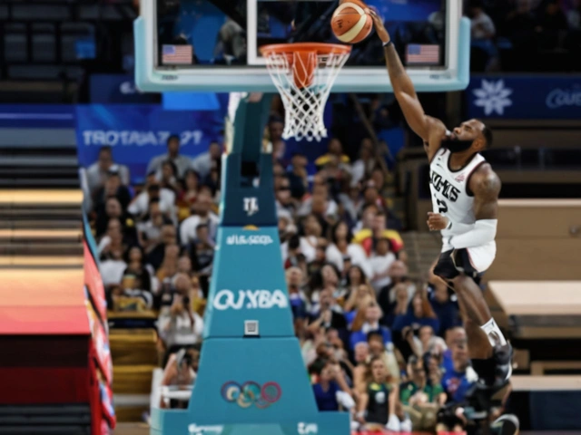 Watch: LeBron James Outshined by Guerschon Yabusele's Spectacular Dunk at 2024 Olympics